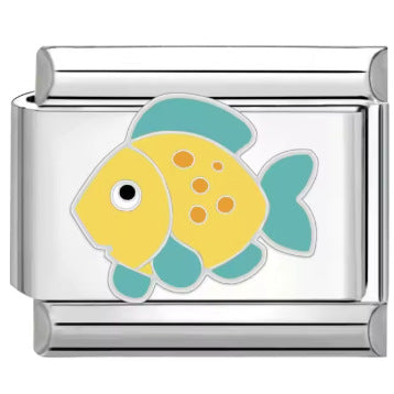 Wholesale Italian Charm Bracelet 9mm DIY Splicing Ocean Fairy Stainless Steel Composable Bracelet