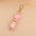 Wholesale  Handmade Silicone Beaded Pendant Creative Keychains