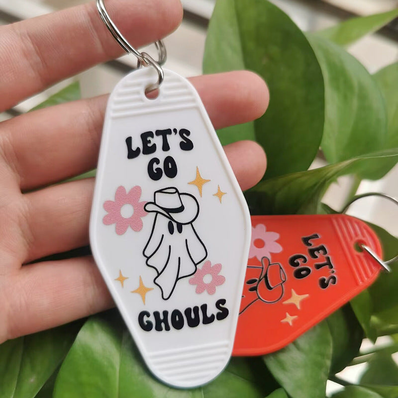 Wholesale Halloween Vintage Hotel Keychains ACC-KC-MeiXin005