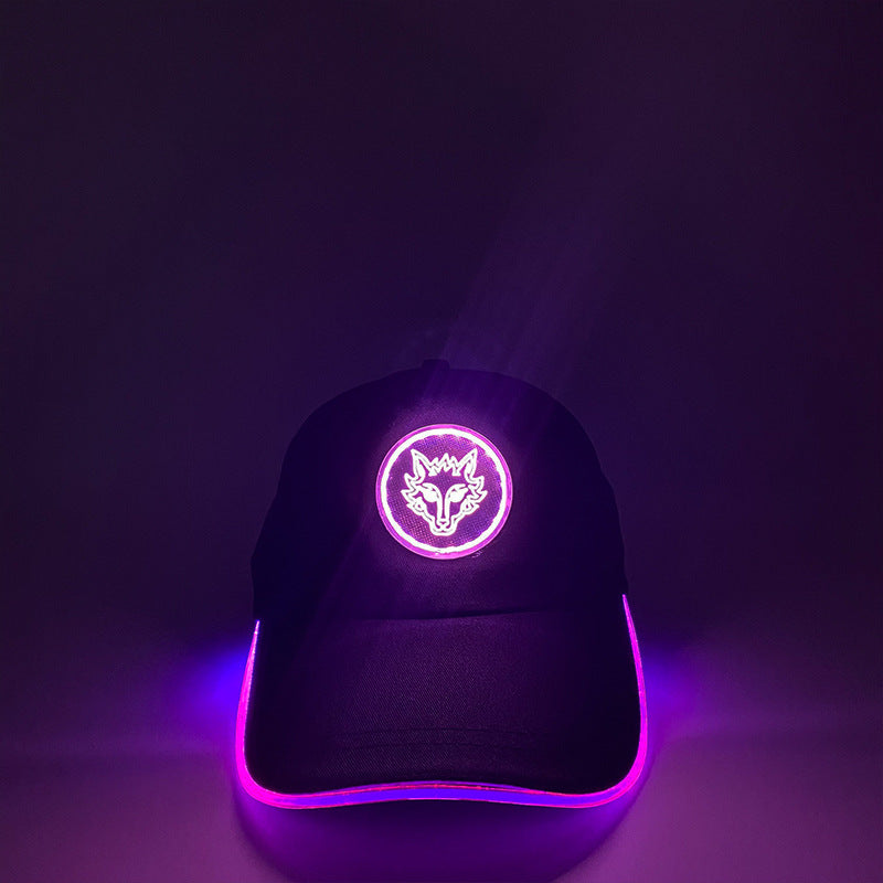 Wholesale   LED baseball cap pumpkin cap