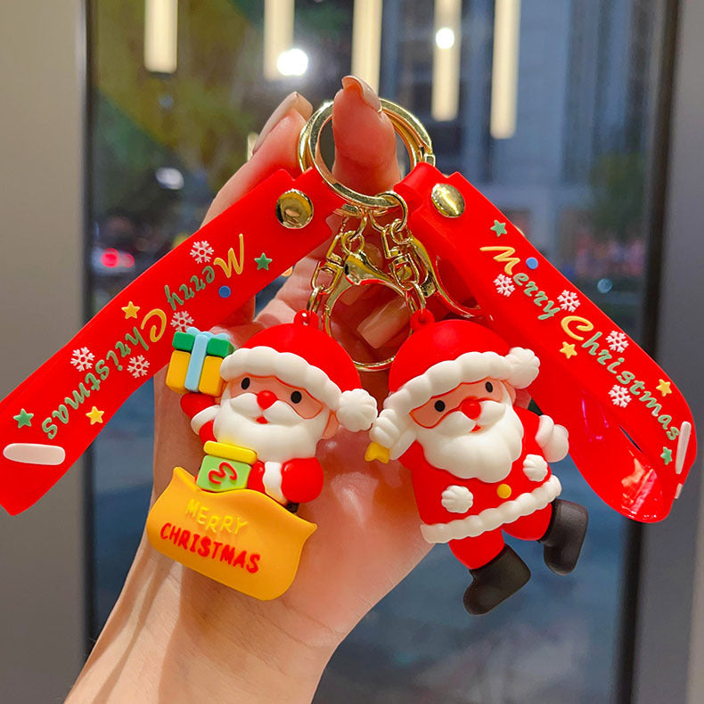 Wholesale Christmas  Doll Pendant Keychains