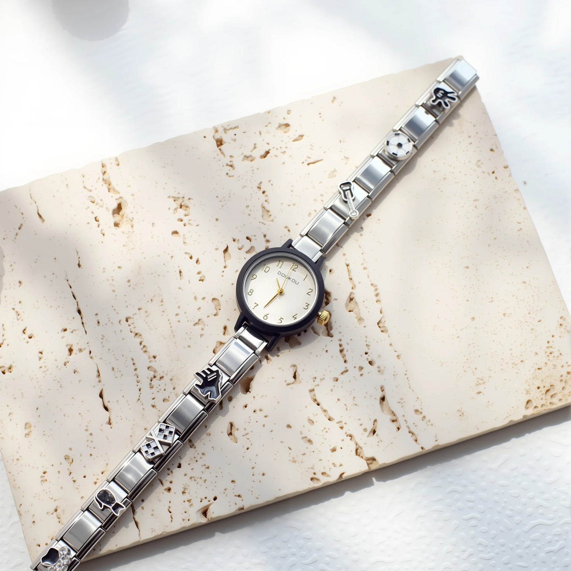 Wholesale Italian Charm Bracelet Quartz Watch