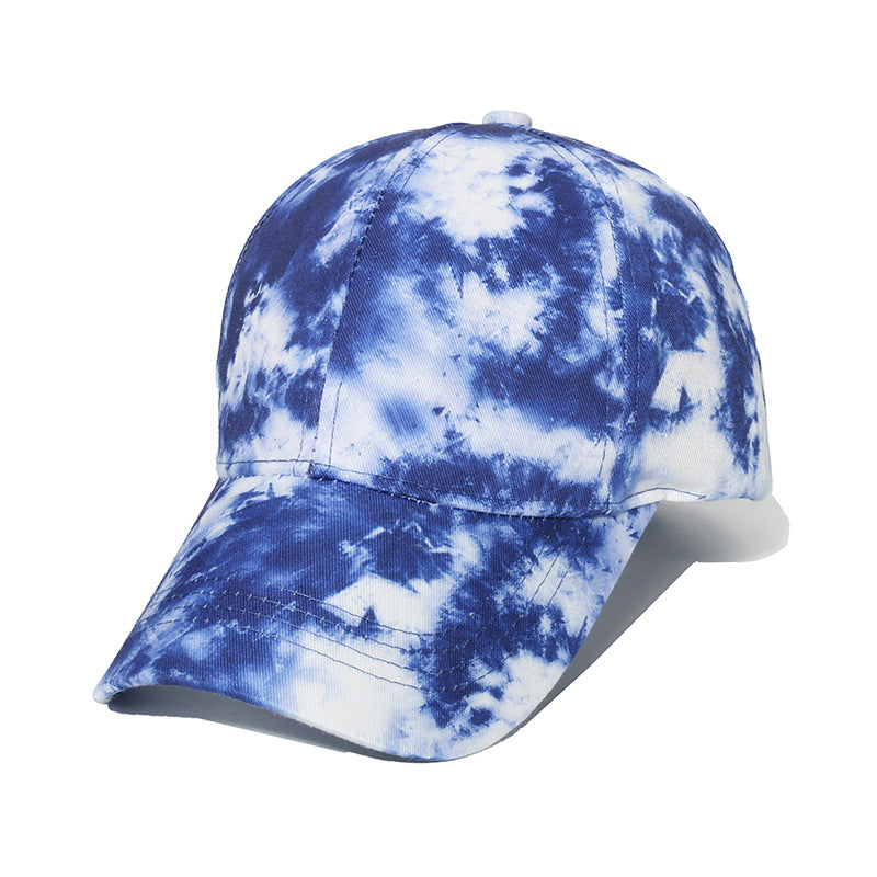 Wholesale baseball cap sunshade tie-dyed baseball cap