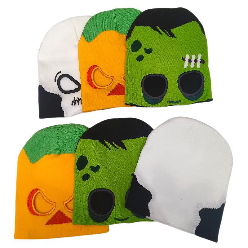 Wholesale  Funny Personality Exposed Eyes Wool Hat Beanie