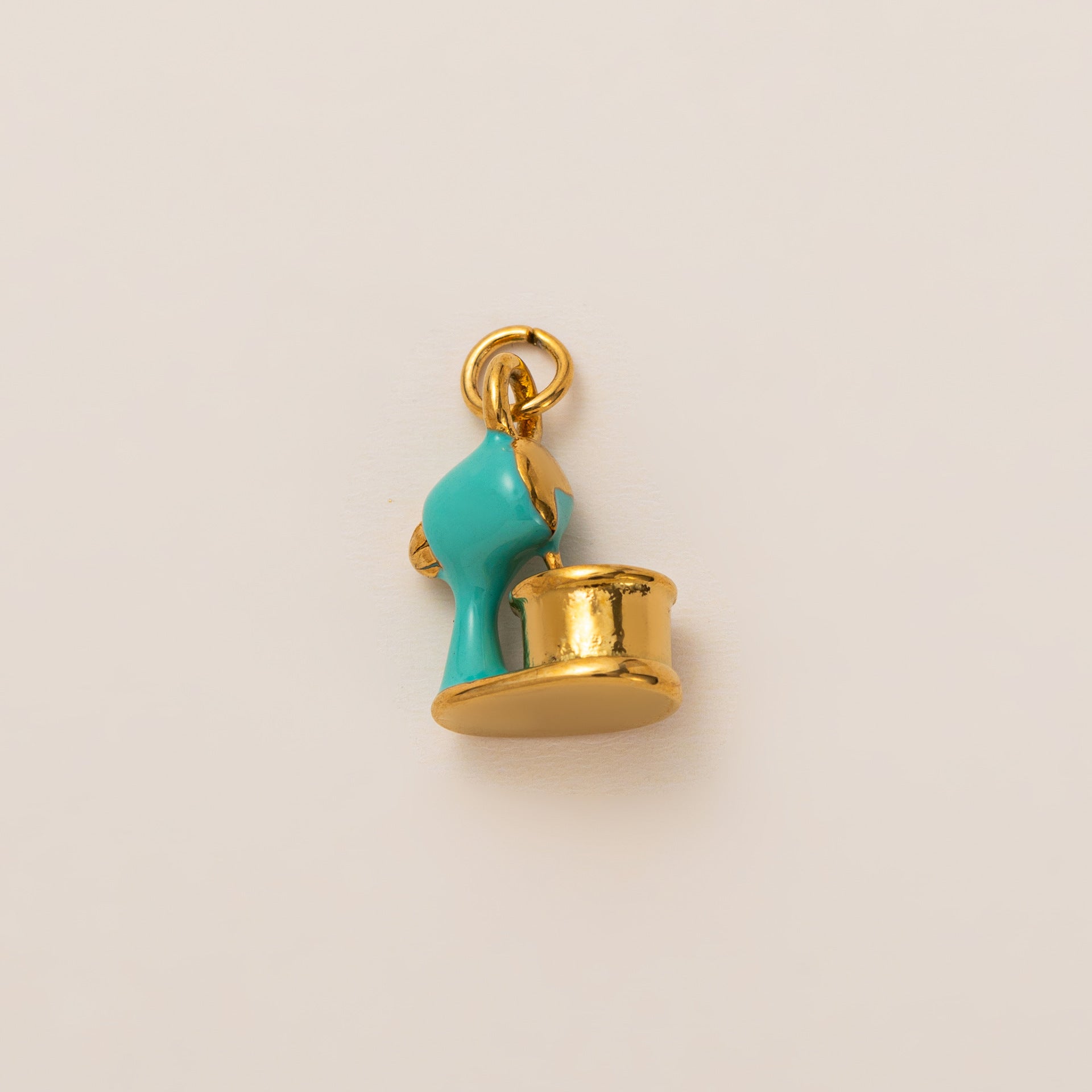 Wholesale Stainless Steel 18K Gold Plated Colorful Pendant Creative Holiday Food Design Chic Jewelry Accessory For Everyday Wear