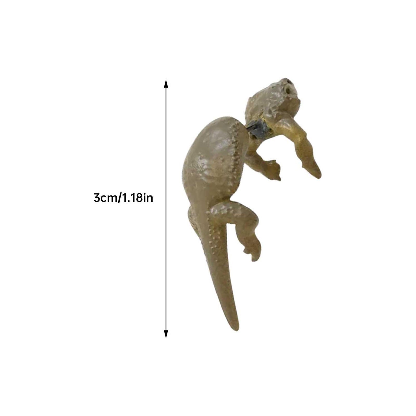Wholesale Creative 3D Lizard Earrings