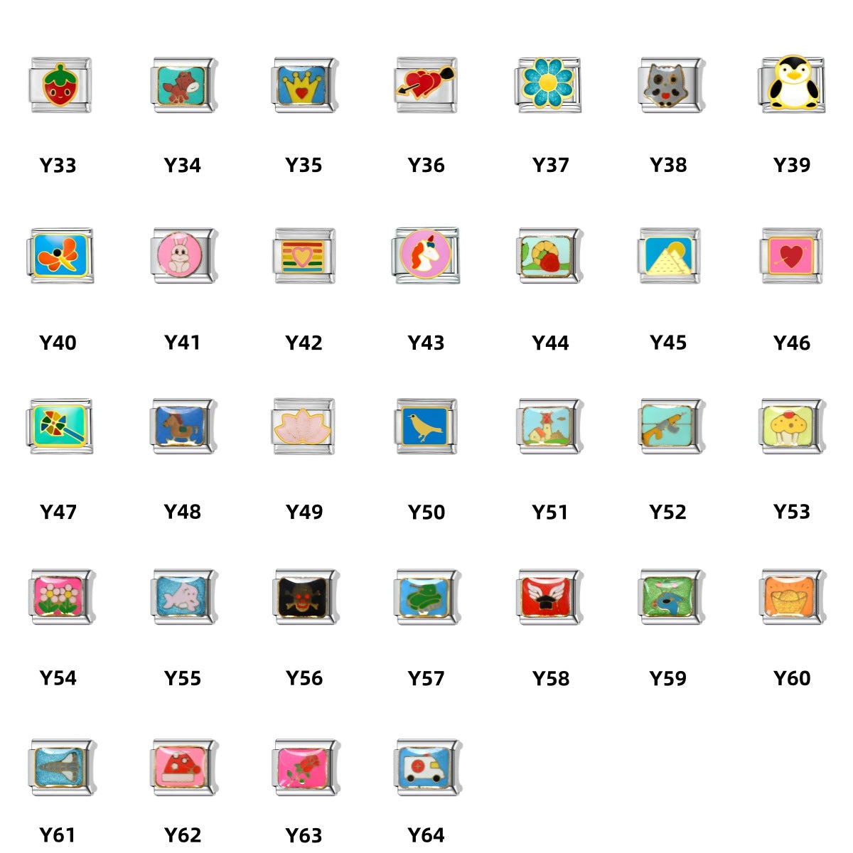 Bracelet de charme italien en gros 9 mm DIY Splicing Bracelet composable créatif en acier inoxydable créatif