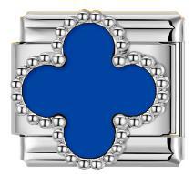 Wholesale Italian Charm Modules Four Leaf Clover for Bracelet Making Jewelry Accessory ACCVIP