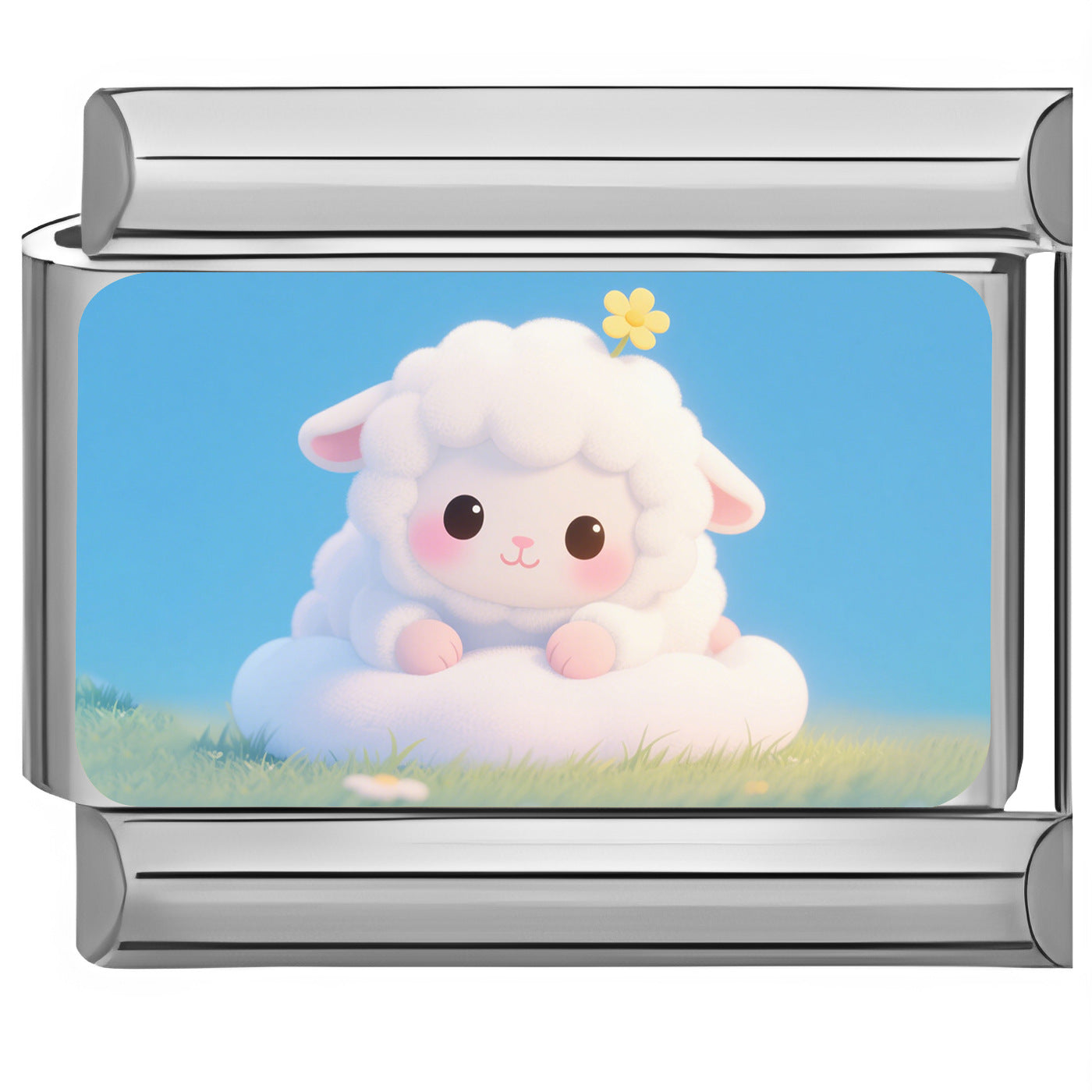 Wholesale Italian Charm Bracelet 9mm DIY Cute Pet Animal  Creative Stainless Steel Composable Bracelet