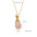 Wholesale Light Luxury Natural Stone Aroma Bottle Pendant Stainless Steel Necklace