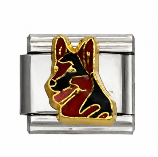 Wholesale Stainless Steel Italian Style Modular Dog Paw Animal Series Bracelet Fashion Accessory Gift