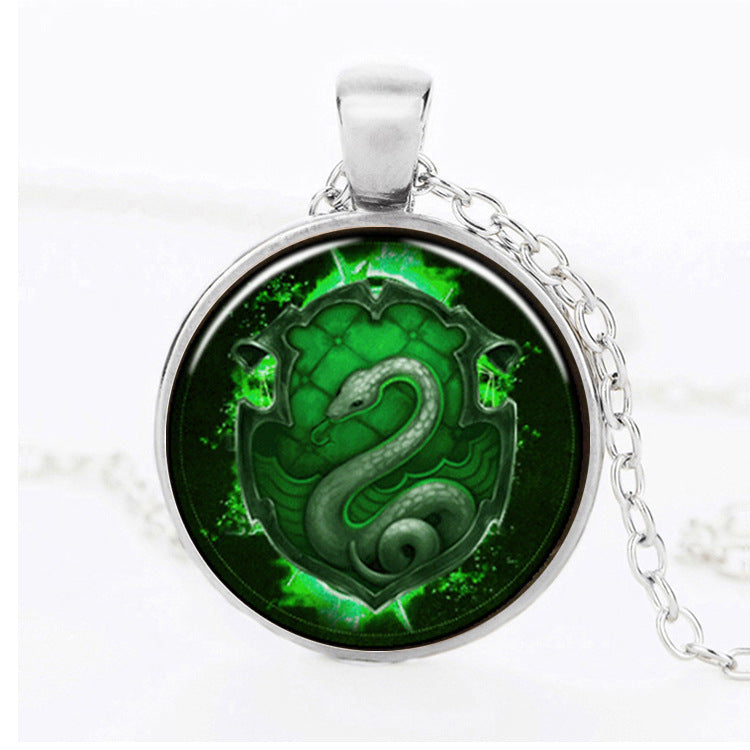 Wholesale Cartoon Time Gem Necklaces Sweater Chain ACC-NE-QX001