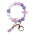 Wholesale  Cartoon Cross Silicone Bracelet Keychain
