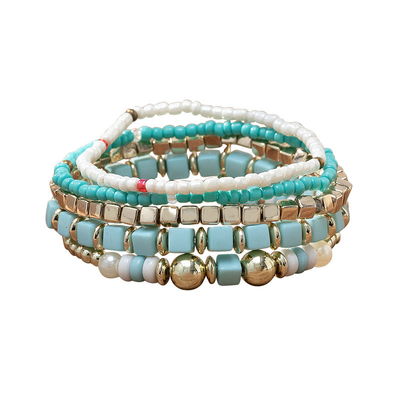 Wholesale Bohemian Stacked Bracelet