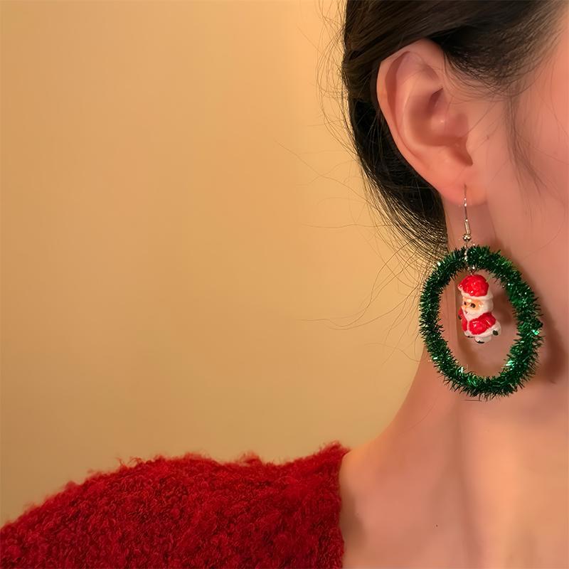 Wholesale  Christmas Light Luxury  Earrings