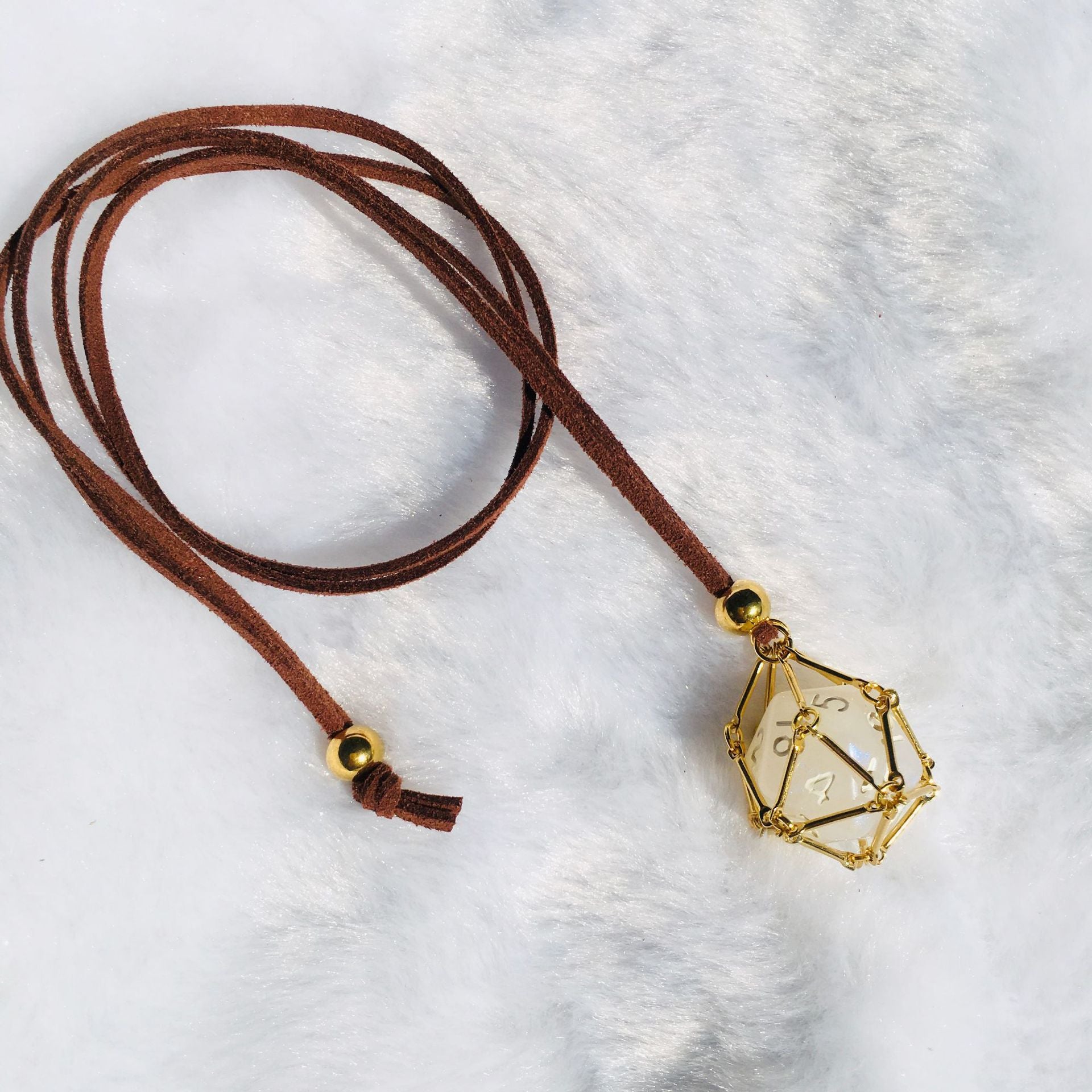 Wholesale Replaceable Bamboo Metal Mesh Necklace Natural Stone Crystal Mesh Bag ACC-NE-RongGuan011