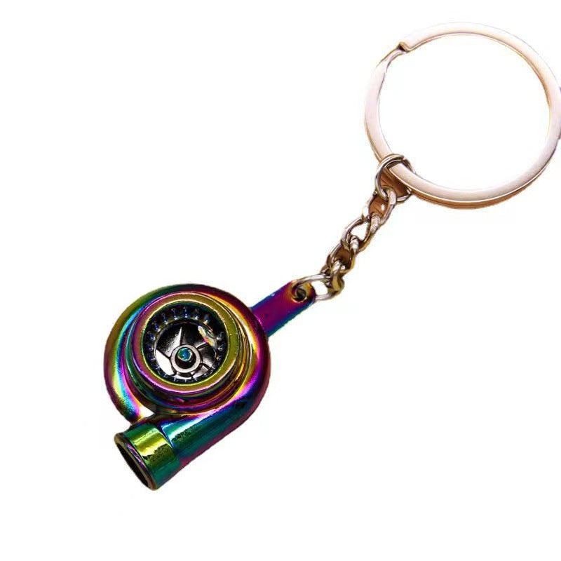 Wholesale Metal Car Turbo Creative Keychain