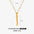 Wholesale Stainless Steel Fashion 26 Letter Necklace