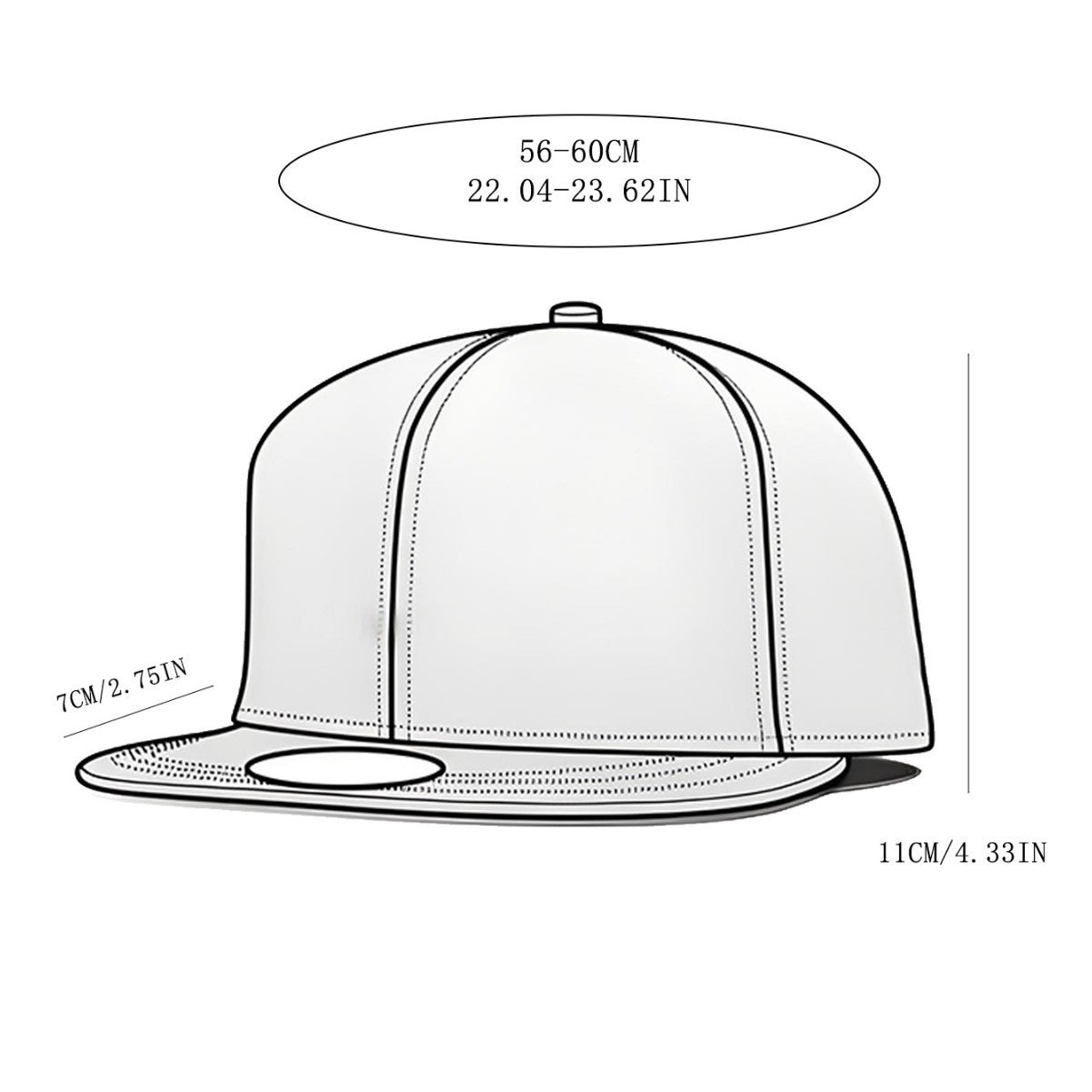 Wholesale Hip Hop Hat Logo Printing Embroidery Flat Hat