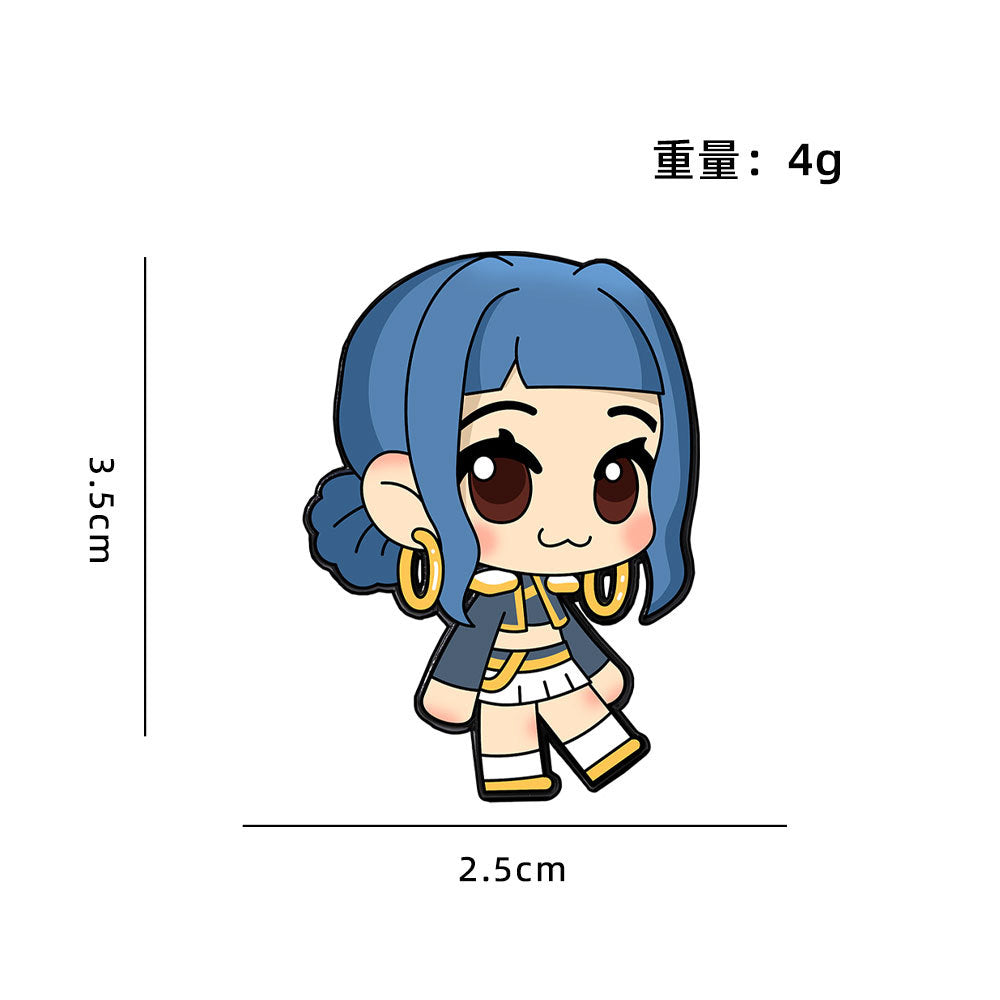 Wholesale K-POP  Cartoon Metal Brooch