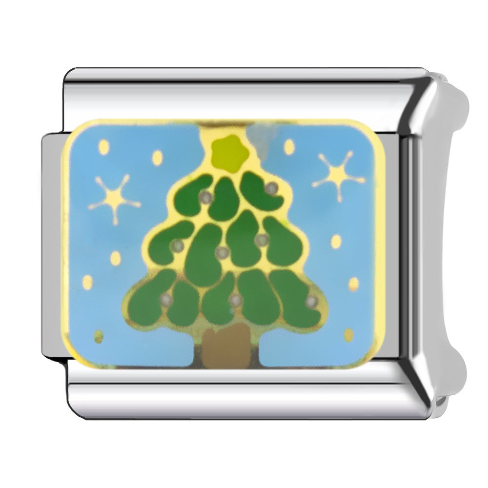 Wholesale Italian Charm Bracelet 9mm DIY  Christmas   Creative Stainless Steel Composable Bracelet