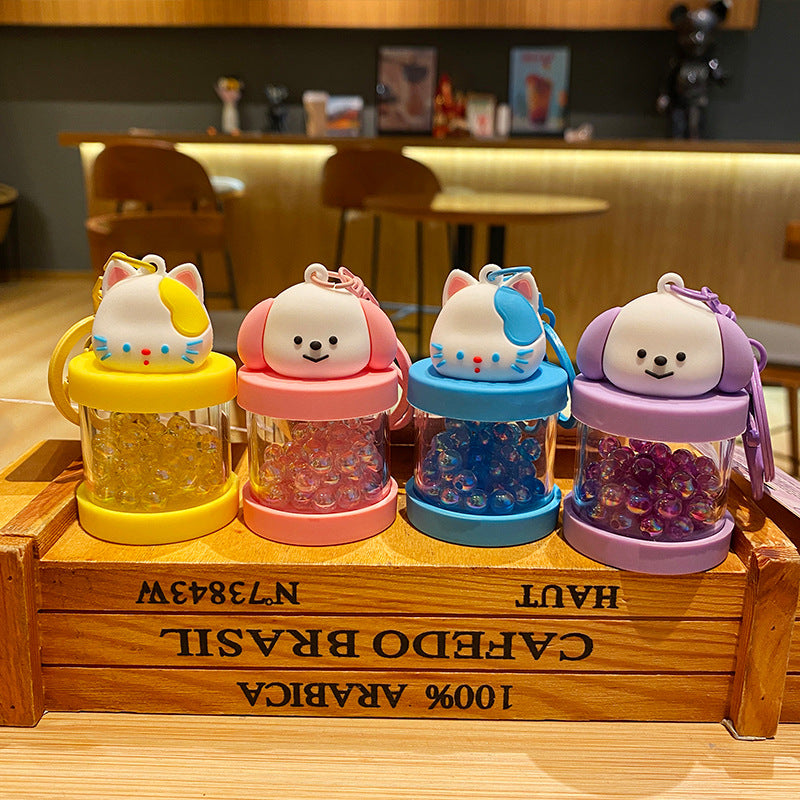 Wholesale Cartoon Creative Candy Shake Keychains ACC-KC-HongLei004