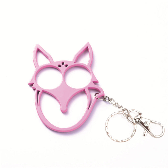 Wholesale Outdoor Fox Metal Pendant Keychain Keychains Accessories ACC-KC-NN001