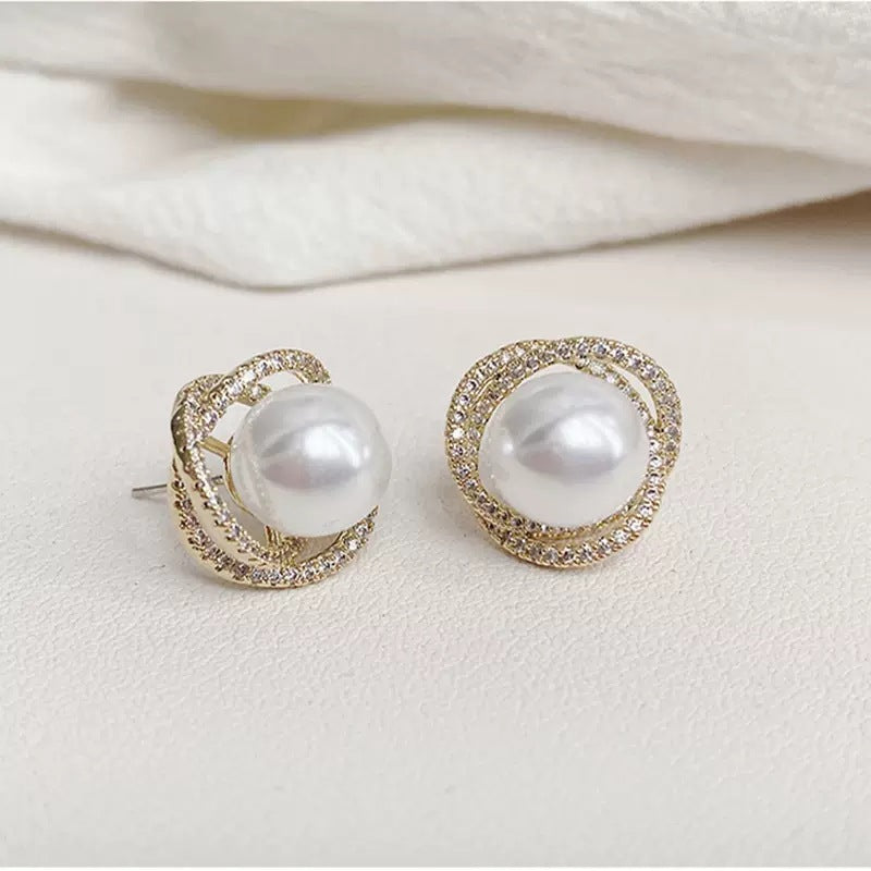 Wholesale Cat's Eye Pearl Earrings
