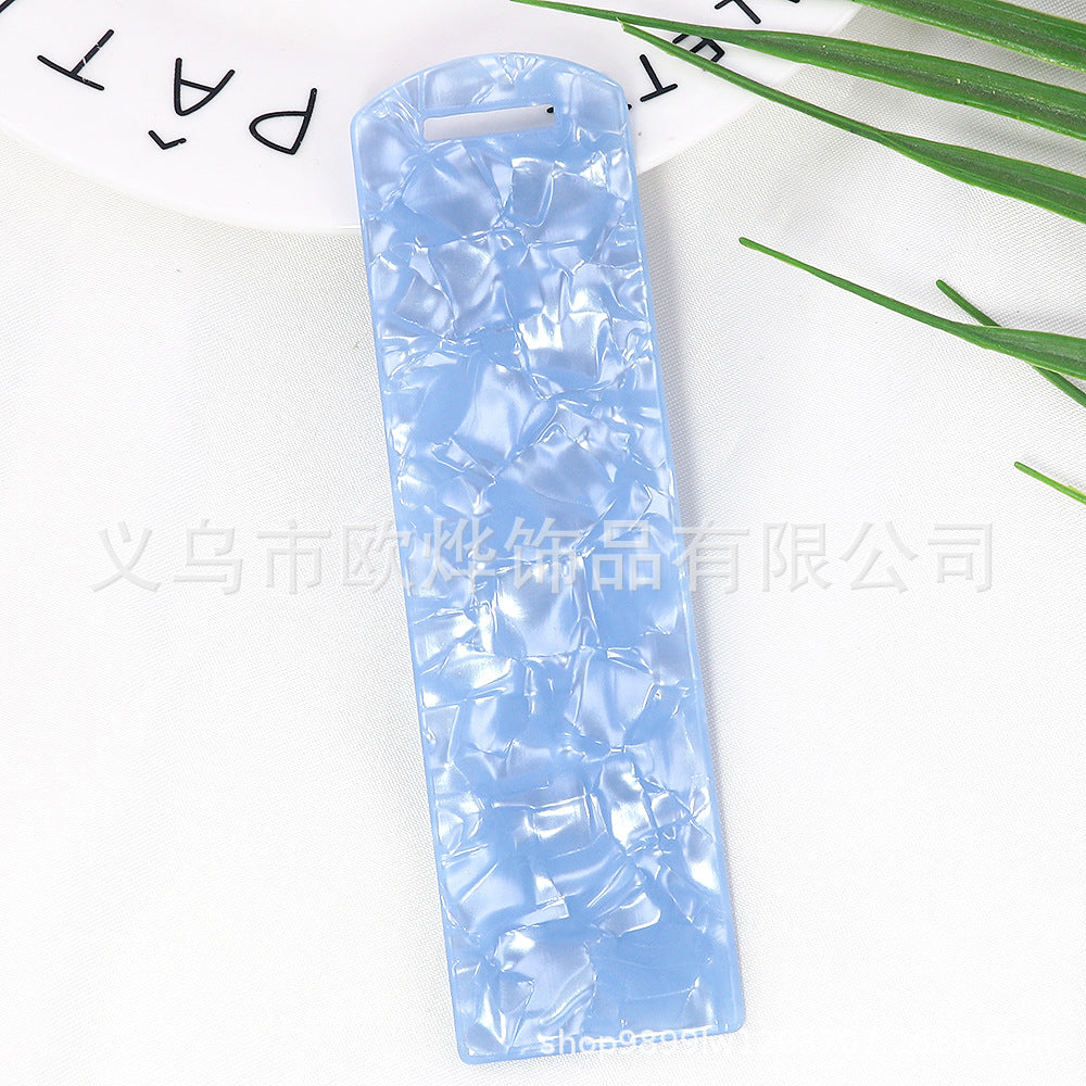 Wholesale 10PCS DIY Textured Acrylic Bookmarks