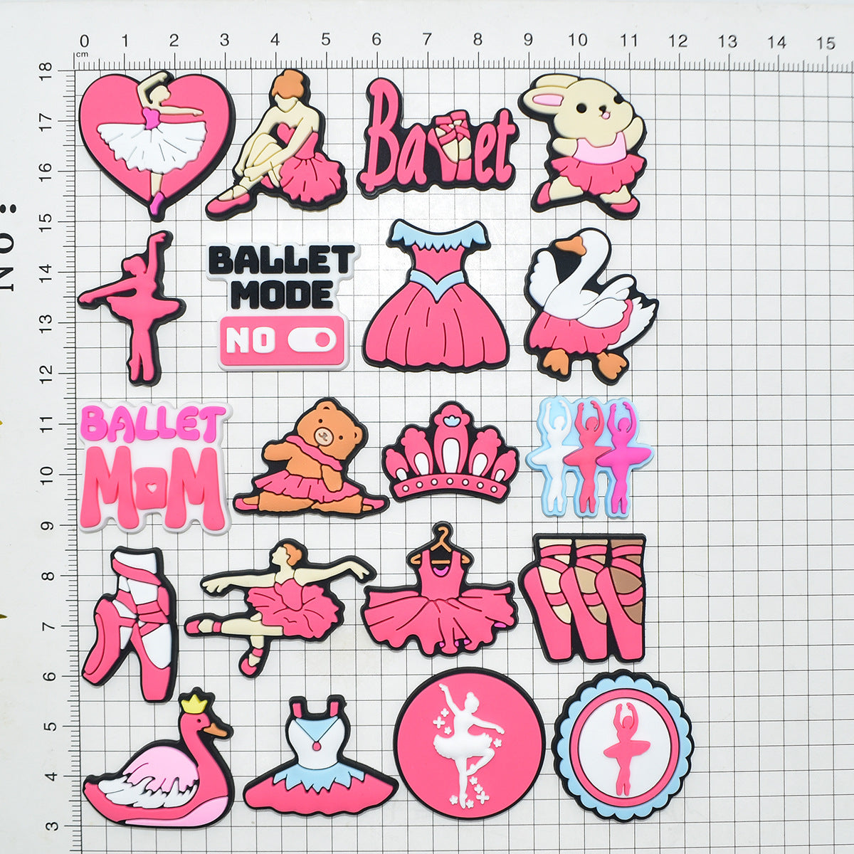 Wholesale Random 100pcs Ballet Series Shoes Accessories Shoes Charms