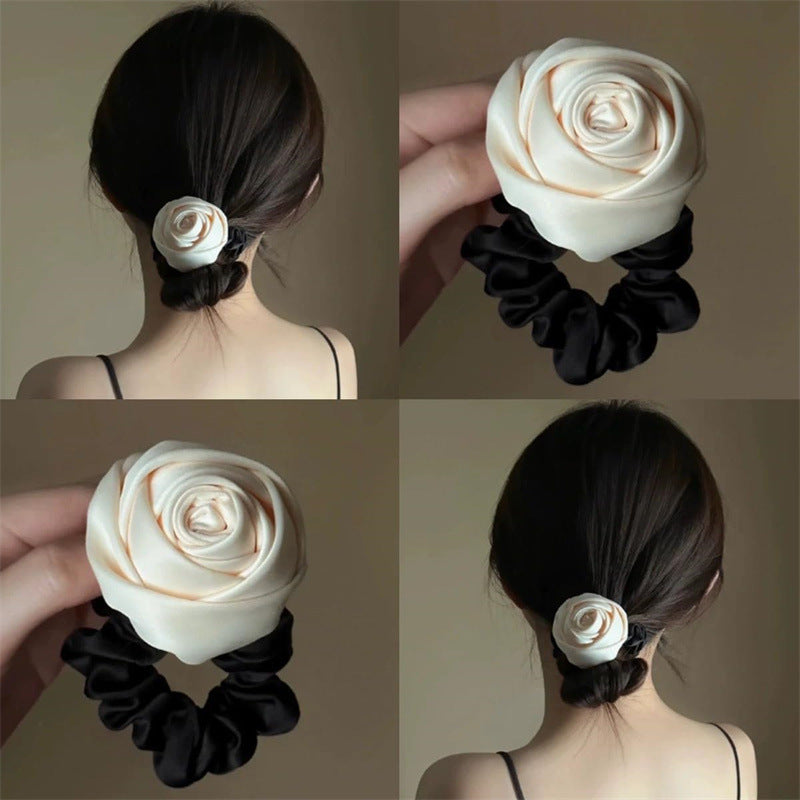 Wholesale Rose Fabric Hair Accessories