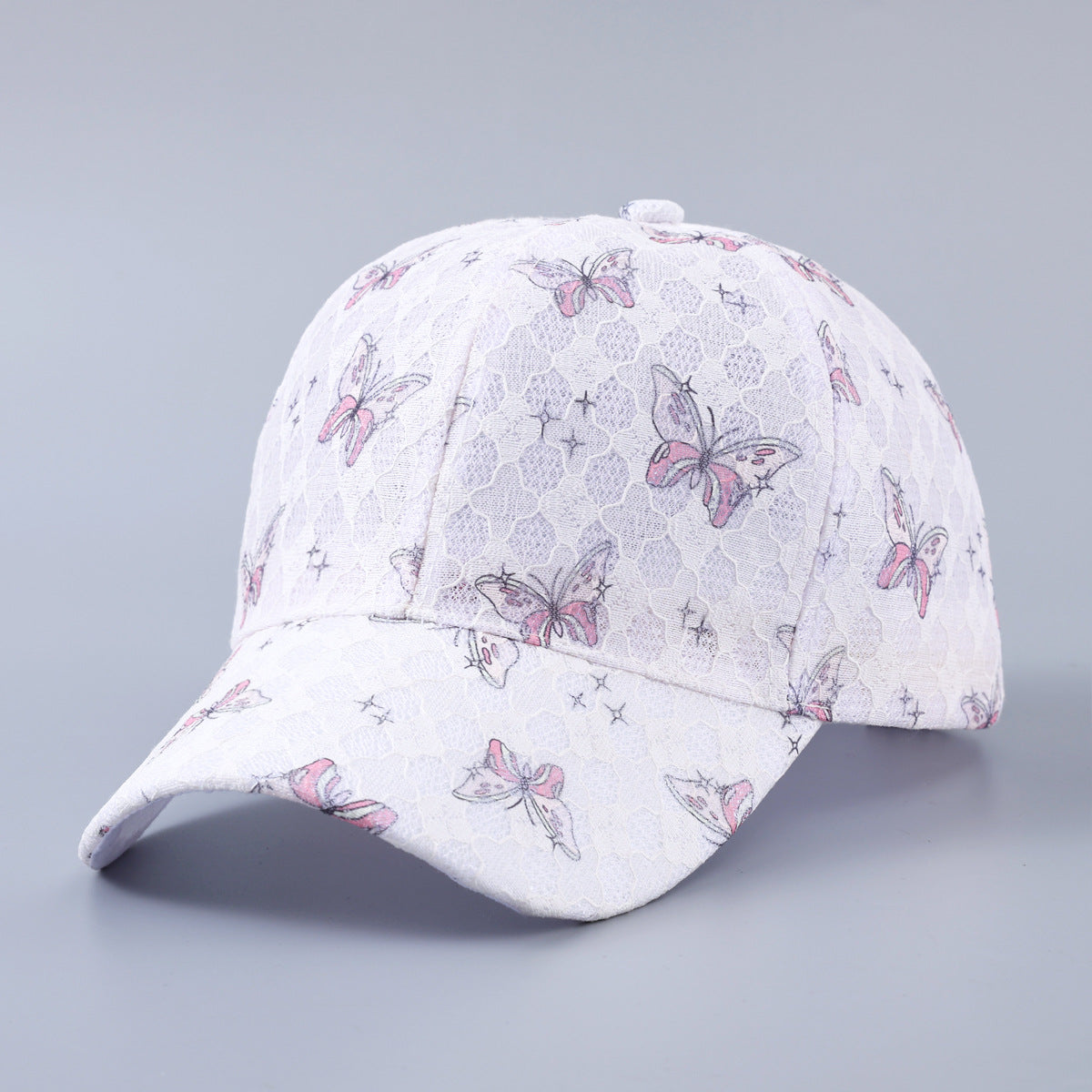 Wholesale lace butterfly dragonfly decorative baseball cap
