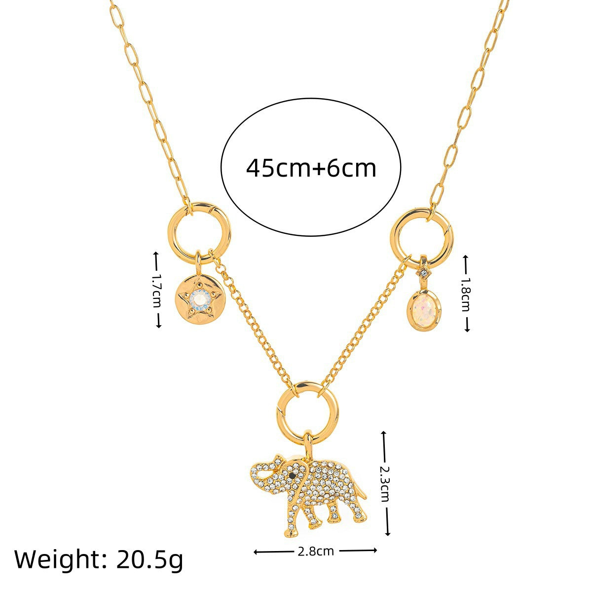 Wholesale Zircon Pendant Transparent Blue Red Cross Border toucan Copper Necklace