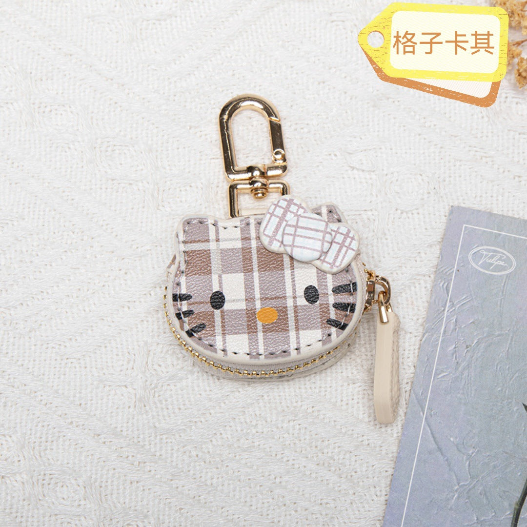 Wholesale Colorful cat keychain charm