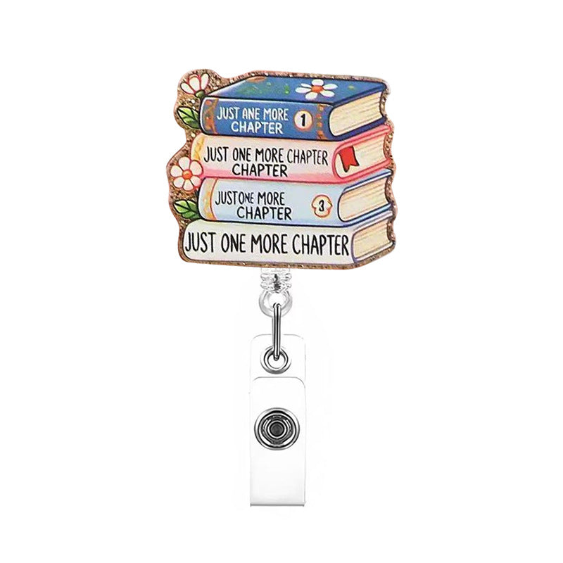 Wholesale acrylic retractable Badge Reels