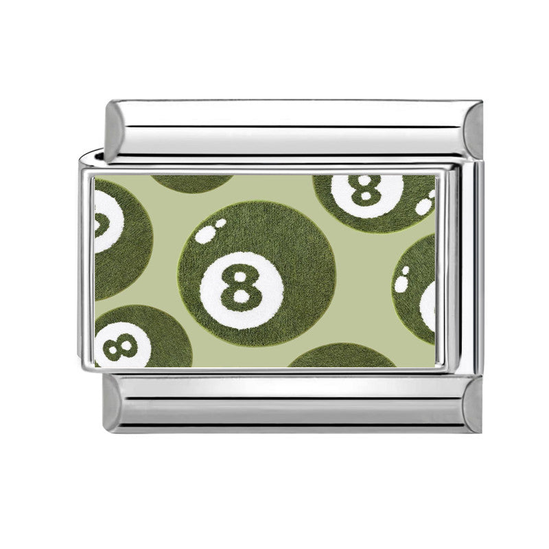 Wholesale 9mm Italian Charm Starter Bracelets DIY Colorful Single Section Creative Stainless Steel Composable Bracelet