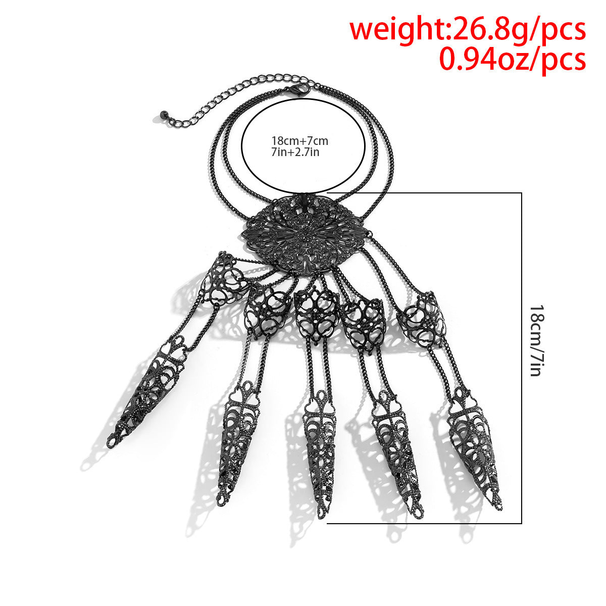 Wholesale  Gothic Cone Dark Style Alloy Bracelet