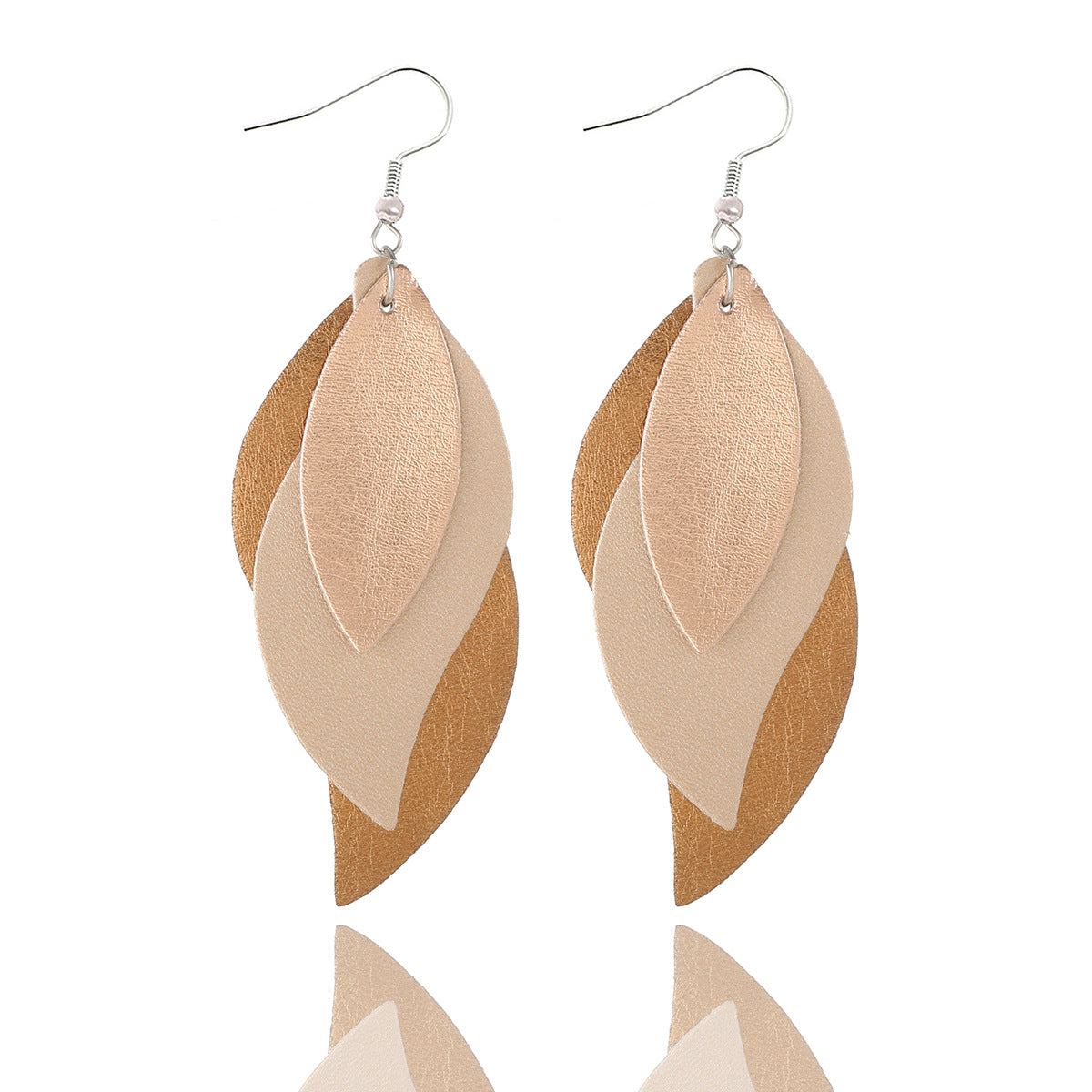 Wholesale Cortex  S-shaped leaves  earrings