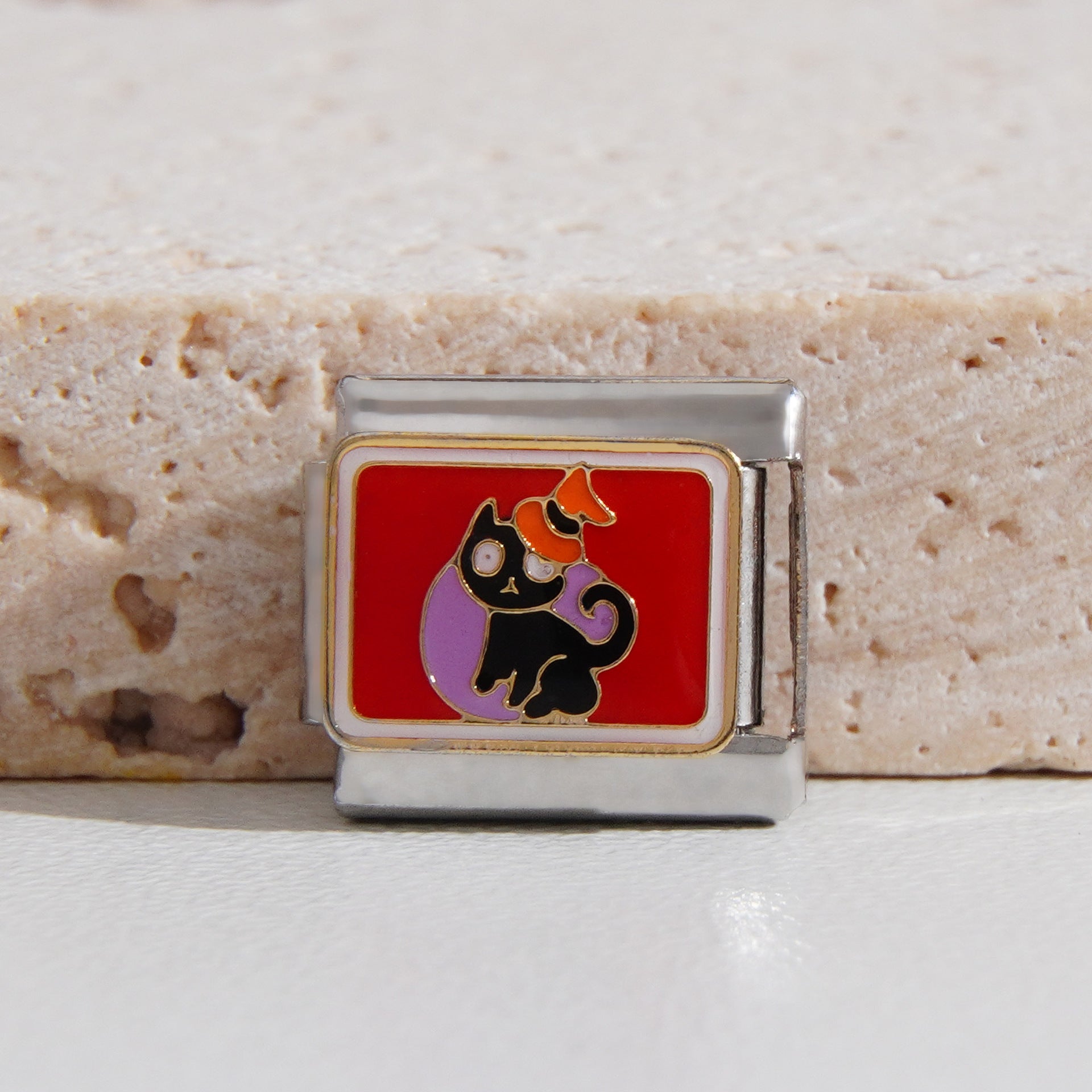 Wholesale Italian Charm Bracelet 9mm DIY Splicing Halloween Series Stainless Steel Composable Bracelet