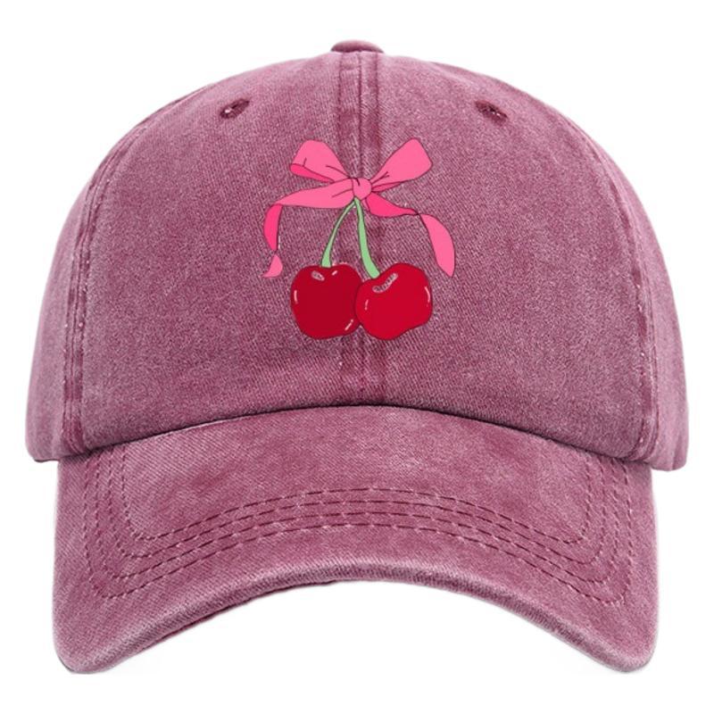 Wholesale Cherry Bow Baseball Cap