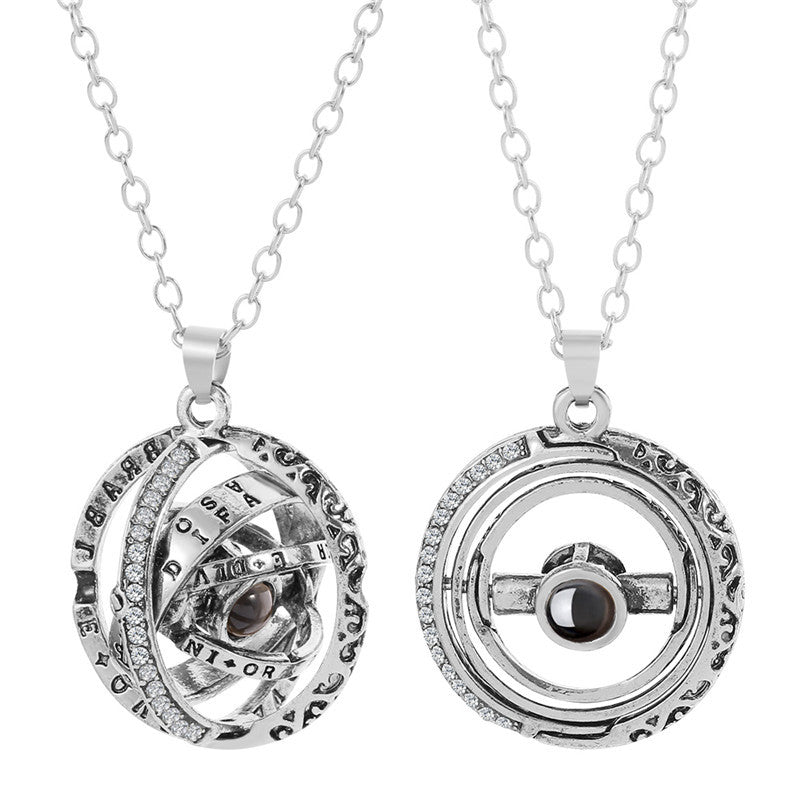 Wholesale Astronomical Ball Projection Necklace