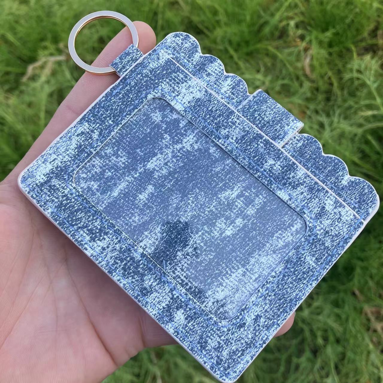 Wholesale PU Leather Card Holder Wallet Leopard Print Urban Style For Women Students Everyday Use