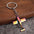 Wholesale Creative Metal Airplane Keychain Fighter Plane Key Pendant