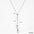 Wholesale  Stainless steel long water drop pendant necklace earrings suit
