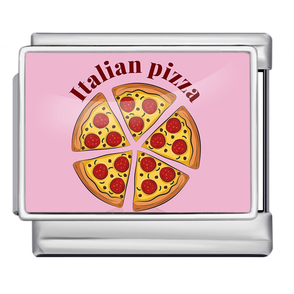 Wholesale Italian Charm Bracelet 9mm DIY  Image Printing  Creative Stainless Steel Composable Bracelet