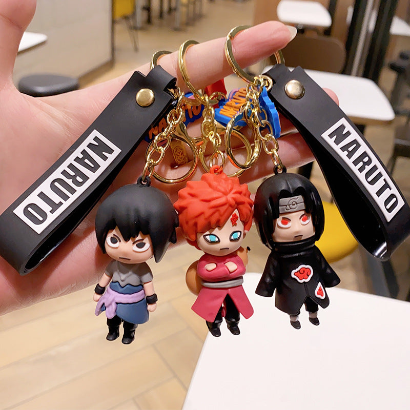 Wholesale Cartoon Anime PVC Soft Glue Keychain Cute Keychain ACC-KC-ErLu016