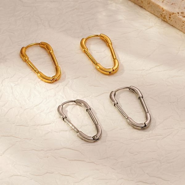 Wholesale plated 18K stainless steel earrings