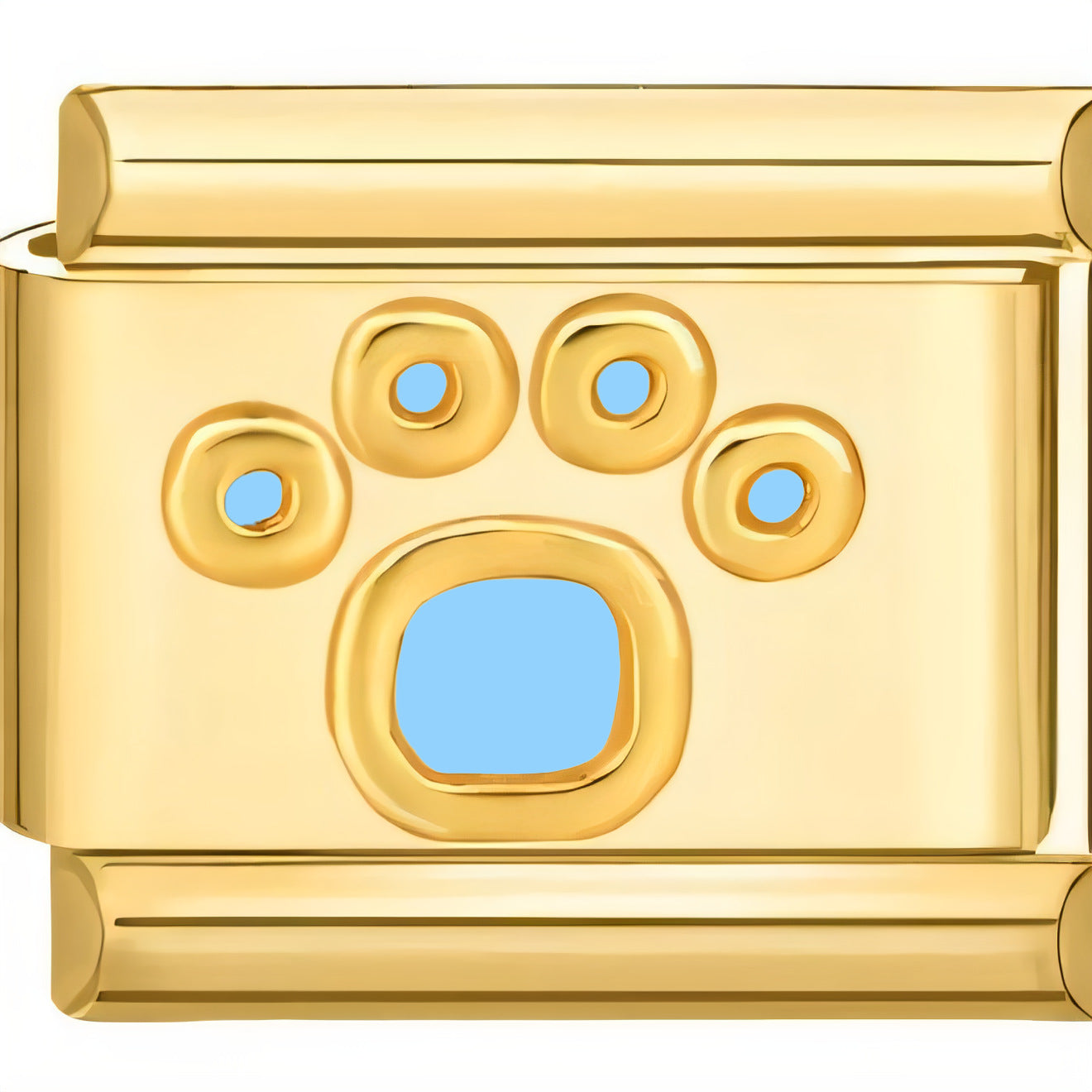 Wholesale Italian Charm Bracelet 9mm DIY Splicing Creative Pattern Stainless Steel Composable Bracelet