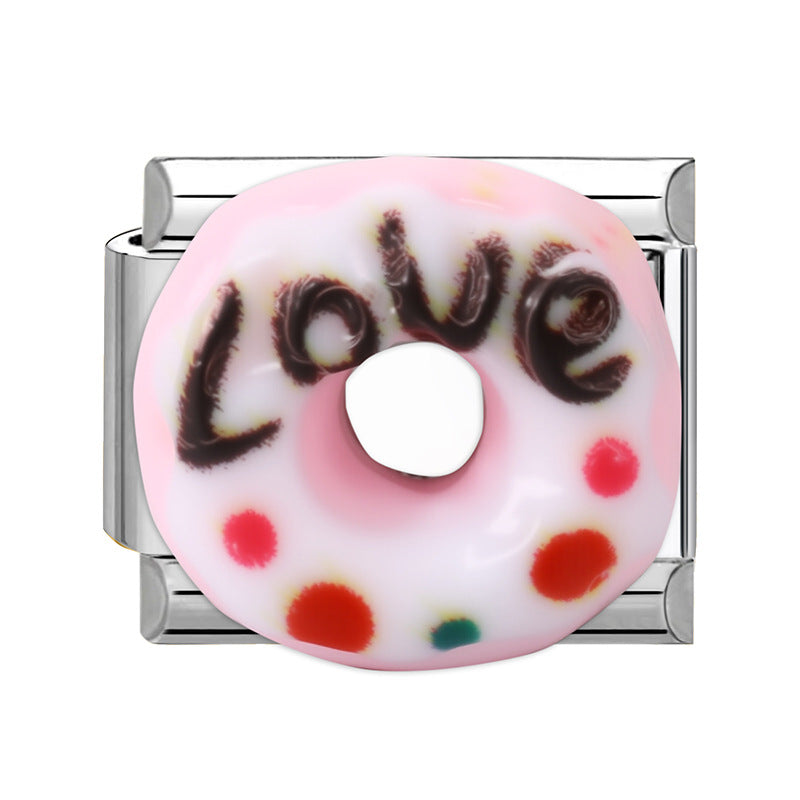 Wholesale Italian Charm Bracelet 9mm DIY Splicing Cute Creative Stainless Steel Composable Bracelet