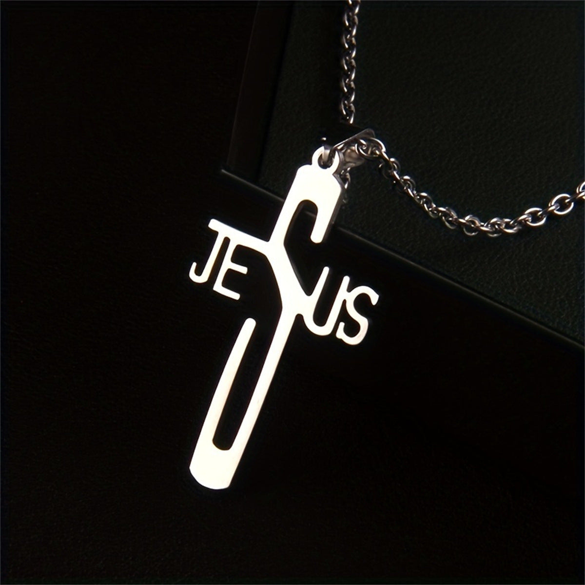Wholesale Stainless steel cross necklace